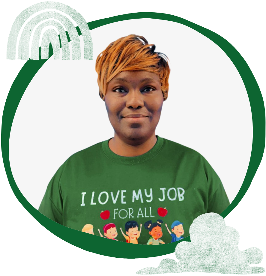 Caring teacher supporting student 