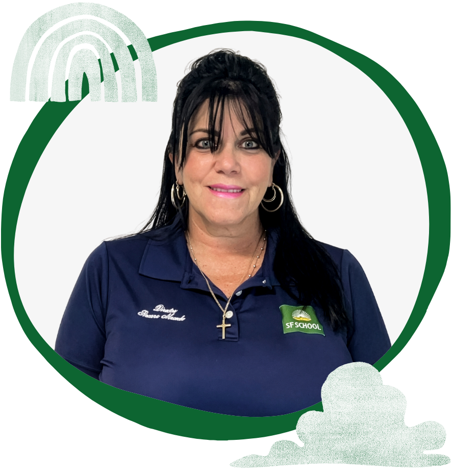 Caring teacher supporting student 