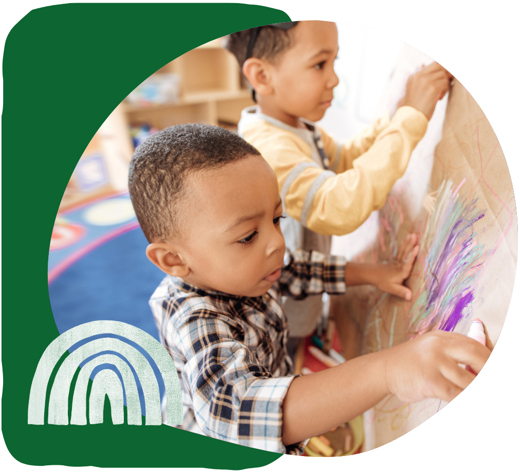 Caring teacher supporting student 